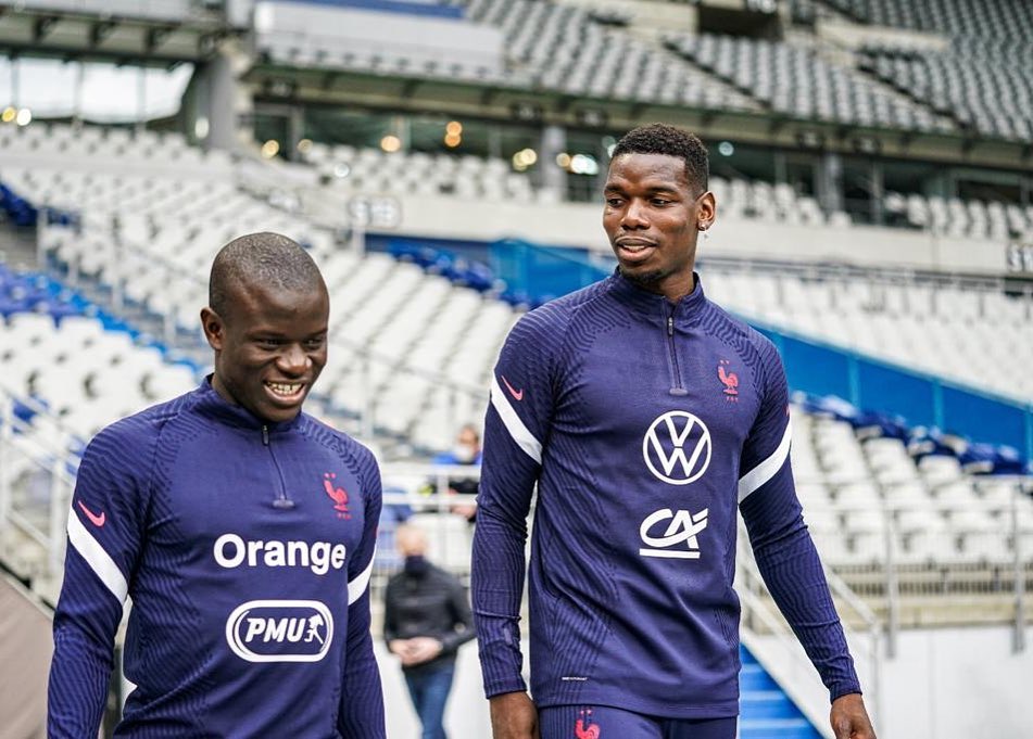 كانتي يعود لتدريبات الديك الفرنسي