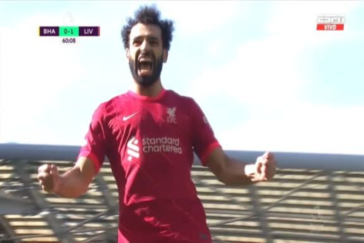 أهداف مباراة ليفربول وبرايتون (2-0) اليوم في الدوري الانجليزي