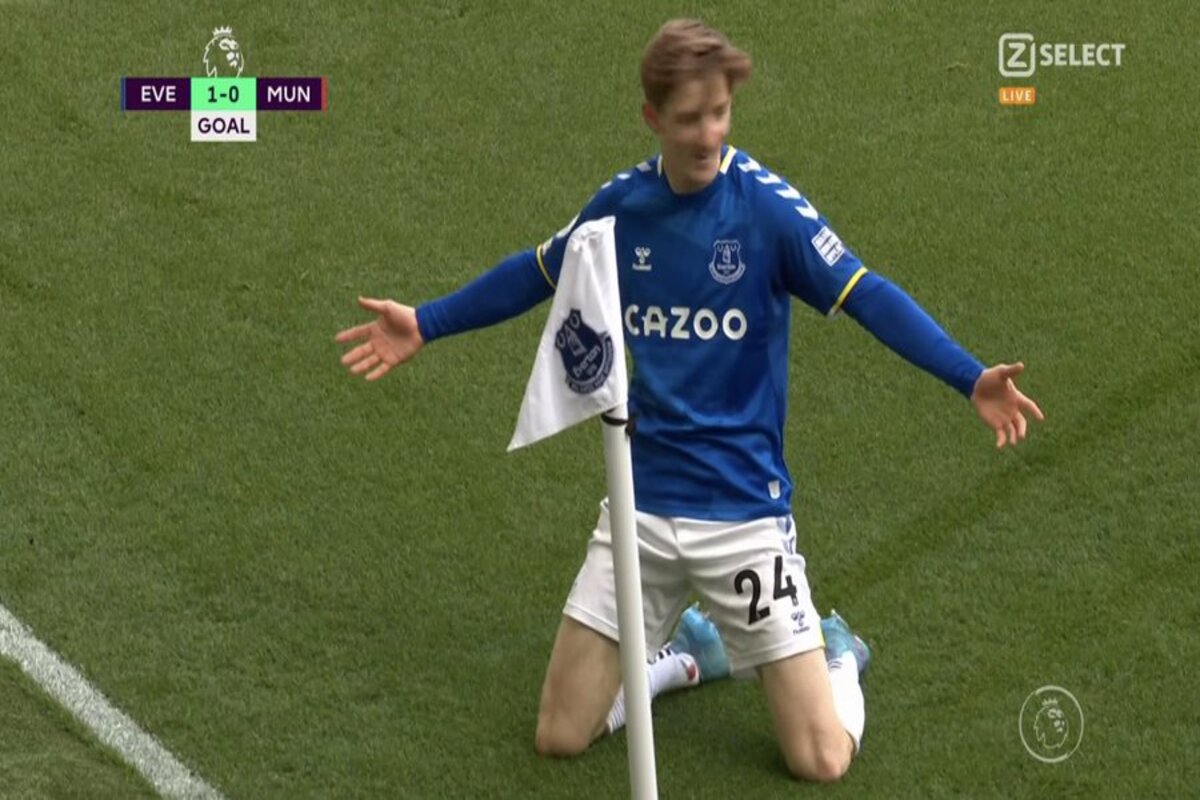 أهداف مباراة مانشستر يونايتد وإيفرتون اليوم.. هدف أنتوني جوردون