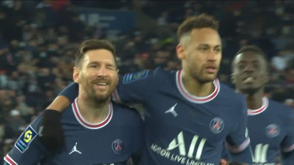 أهداف مباراة باريس سان جيرمان ولوريان (5-1) اليوم في الدوري الفرنسي