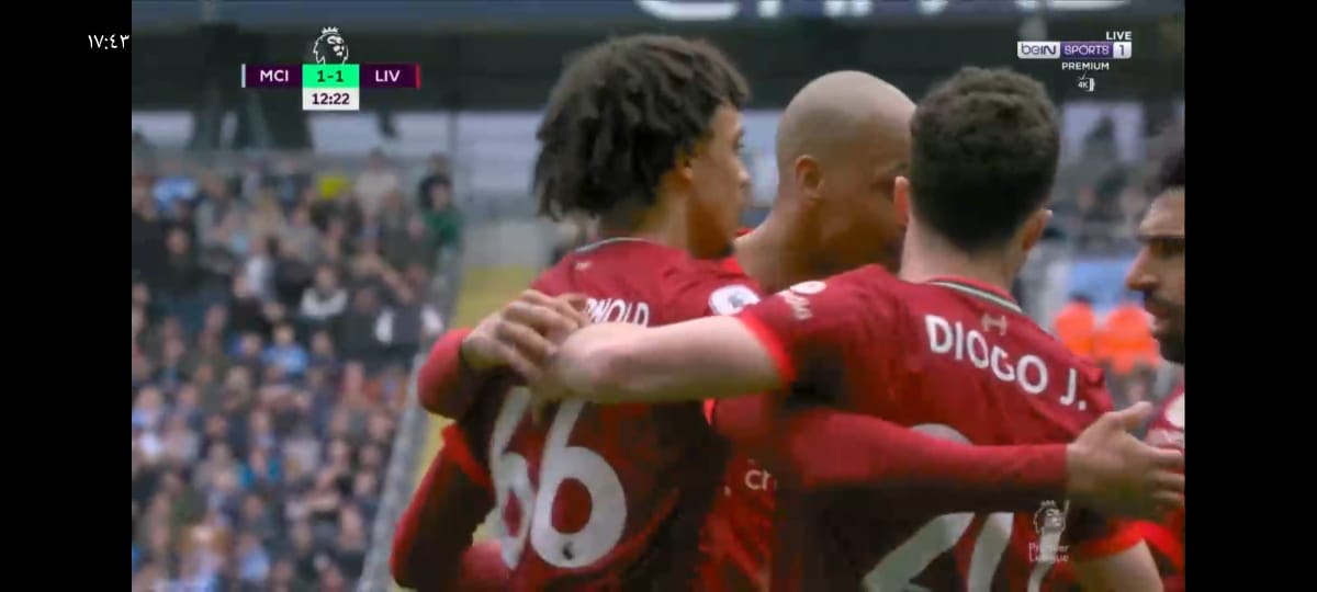 هدف مانشستر سيتي الأول في ليفربول .. جوتا