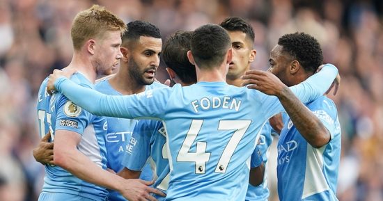 تشكيل مباراة مانشستر سيتي ونيوكاسل يونايتد فى الدوري الانجليزي