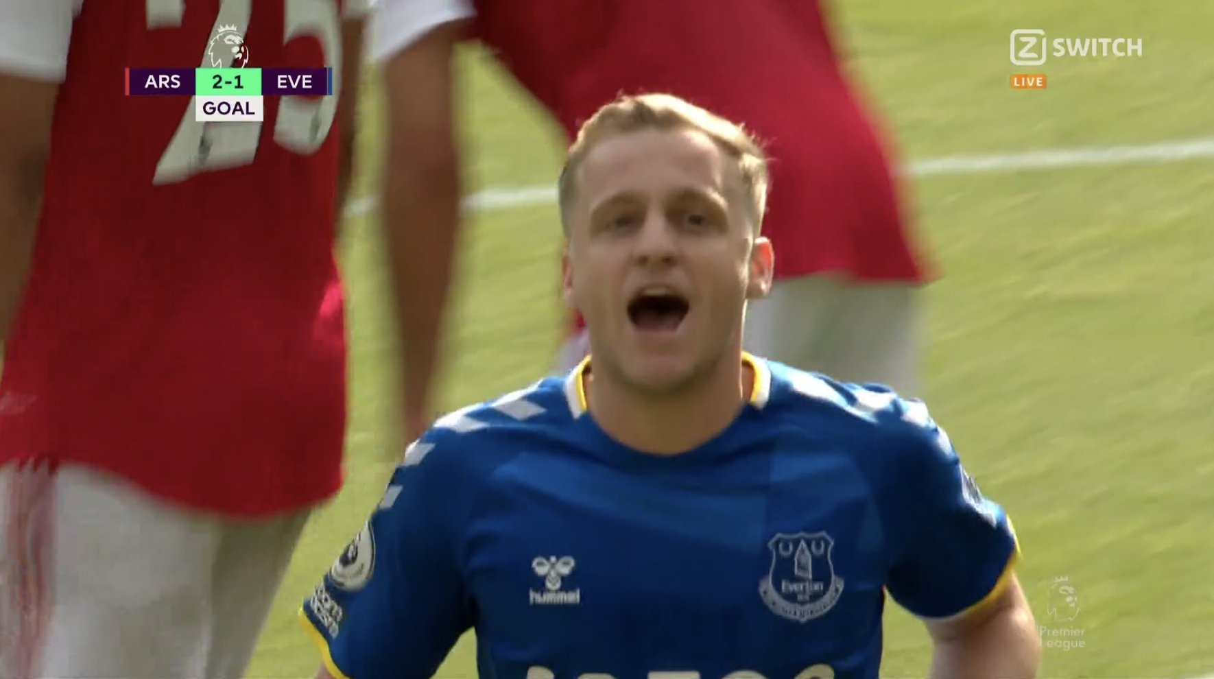 نتيجة مباراة ارسنال وايفرتون اليوم في الدوري الانجليزي