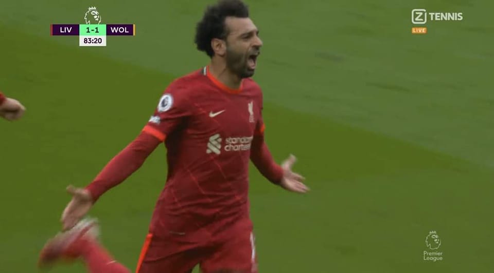 محمد صلاح يشارك سون الحذاء الذهبي في البريميرليج
