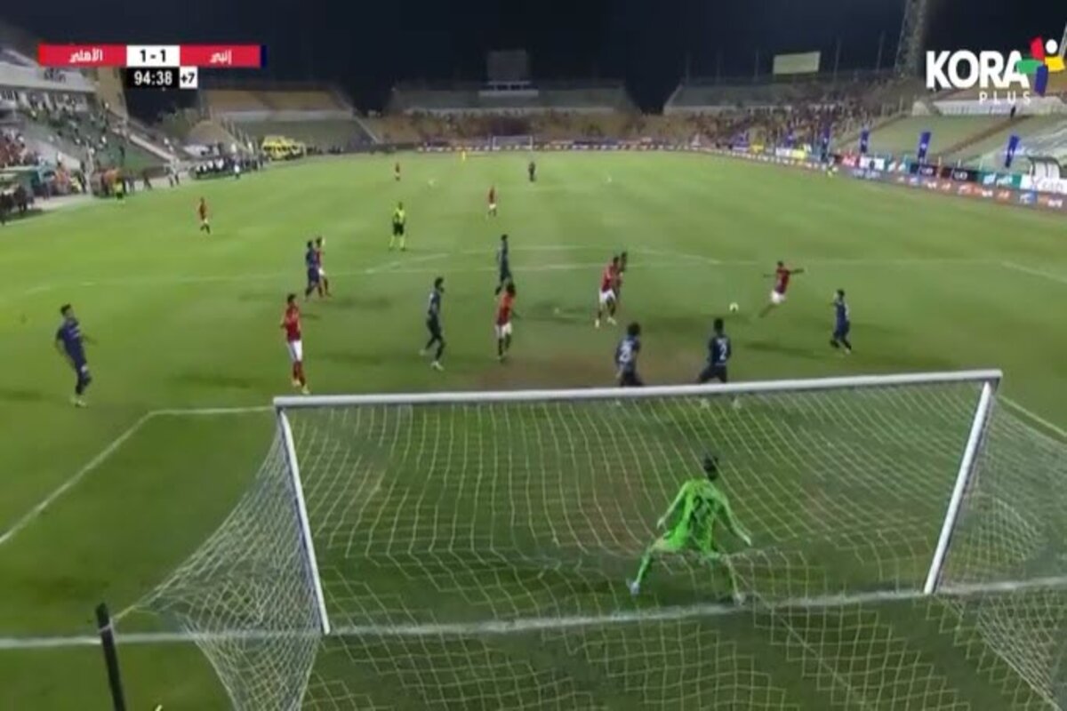 أهداف مباراة الأهلي وإنبي (2-1) اليوم في الدوري المصري