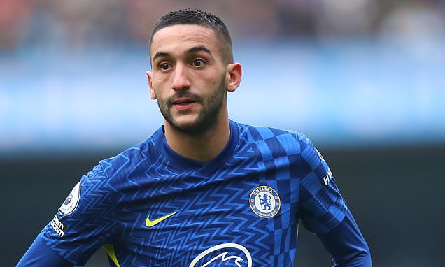 حكيم زياش يفتح باب المحادثات مع ميلان ويستعد لمغادرة تشيلسي