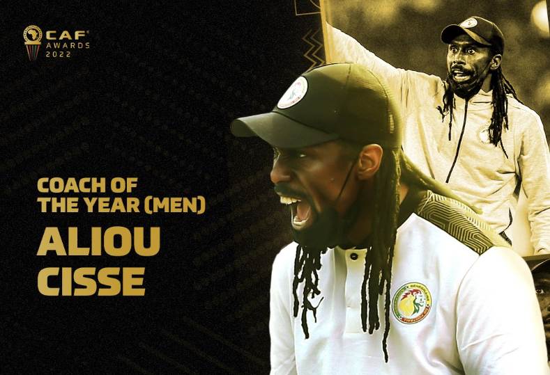السنغال أفضل منتخب افريقي وأليو سيسه أفضل مدرب في أفريقيا 2022