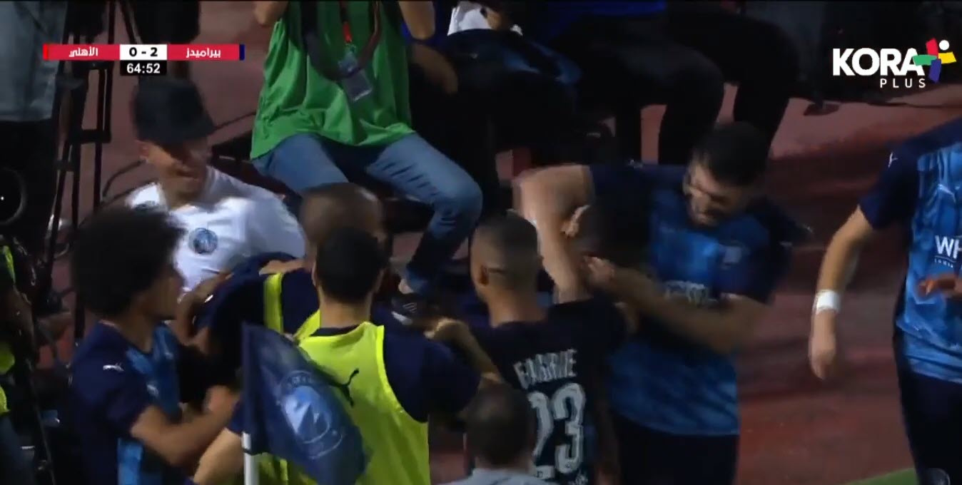 أهداف الأهلي وبيراميدز (0-2) اليوم في الدوري المصري