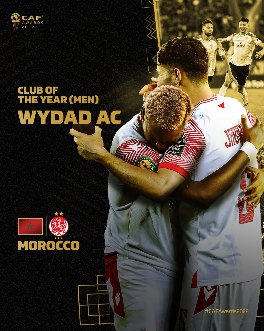 الوداد المغربي أفضل نادي في أفريقيا 2022