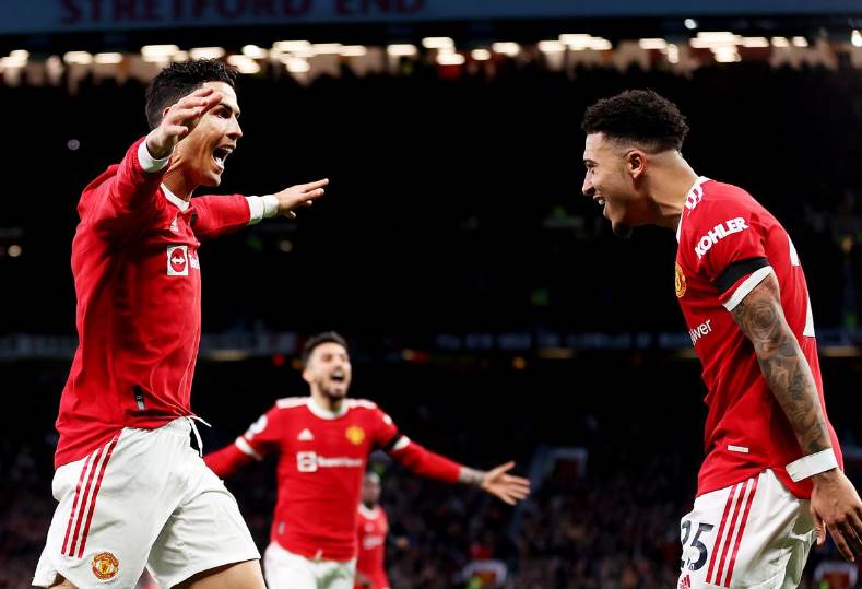 رونالدو غاضب في ليلة فوز مانشستر يونايتد على ليفربول