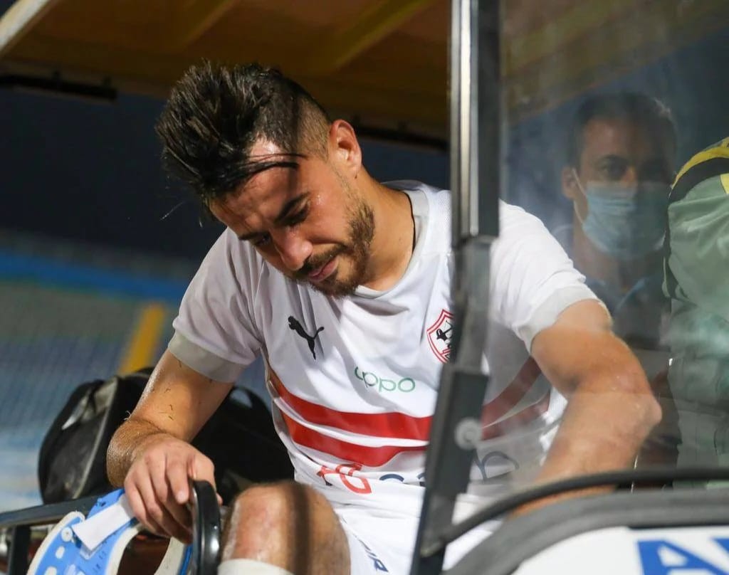 بعد غيابه رسميا عن لقاء النادي الاهلي فالسوبر الونش يعلق علي إصابته