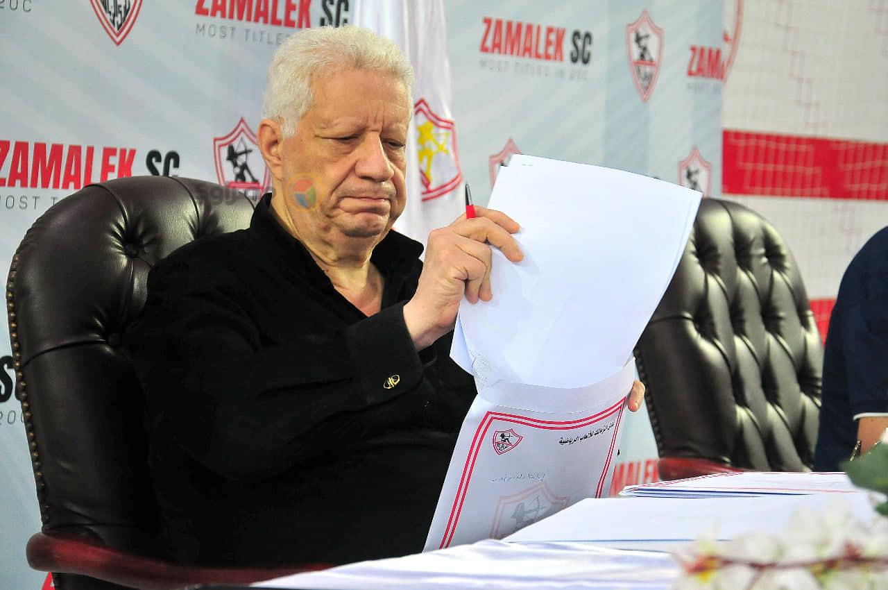 رئيس الزمالك يعلن عن إتمام صفقة جديدة