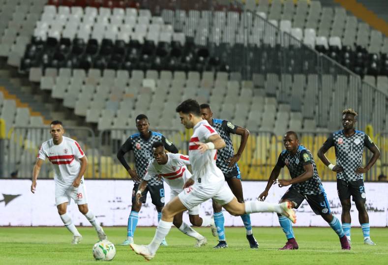 رقم تاريخي لزيزو بعد تسجيله لهاتريك في مباراة الزمالك وفلامبو