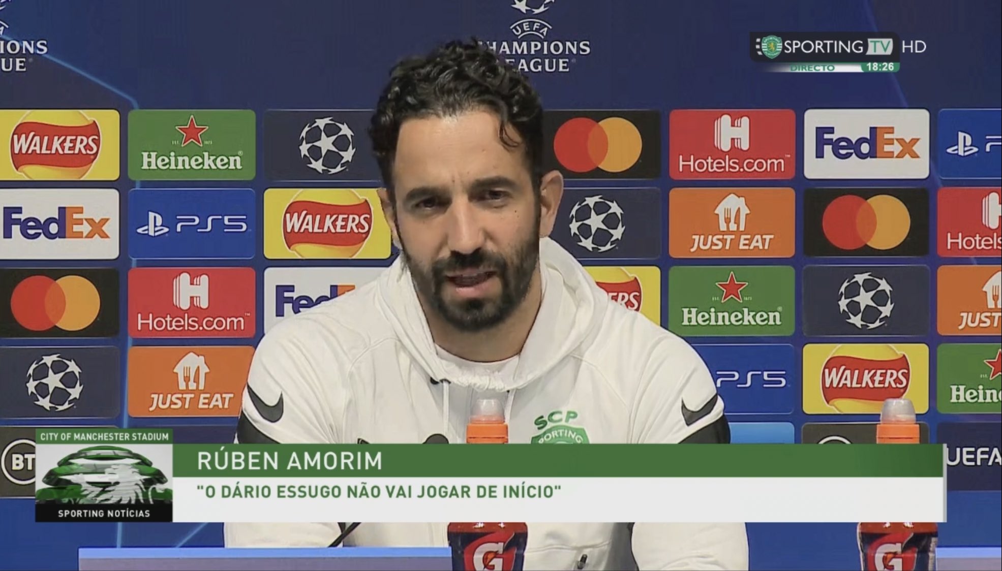 مدرب سبورتنج لشبونة يتمني ضم رونالدو لكن هناك عائق وحيد