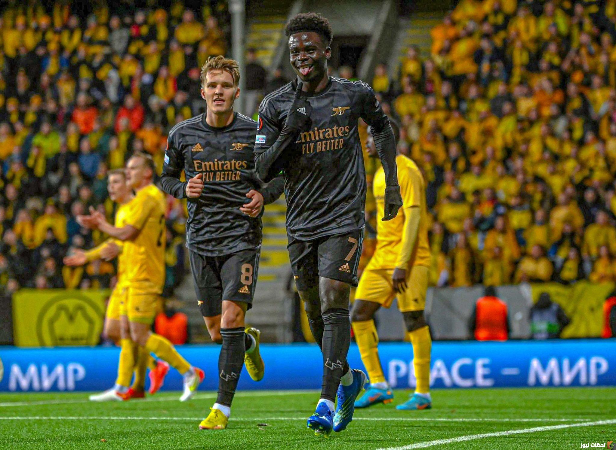 مدفع ارسنال لا يتوقف عن إطلاق القذائف ويفوز علي بودو جليمت