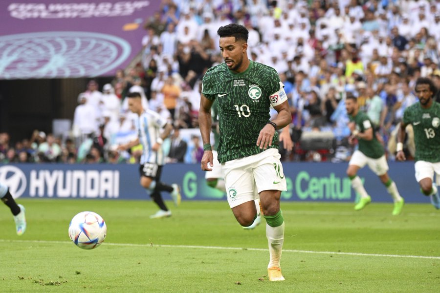 سالم الدوسري علي رادار الأندية الأوروبية بعد تألقه أمام الأرجنتين