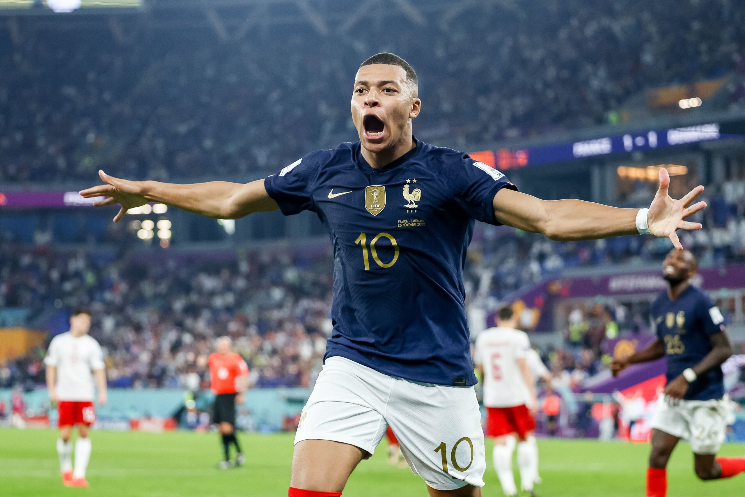 موقف مبابي من المشاركة في مباراة فرنسا وإنجلترا في ربع نهائي كأس العالم قطر 2022