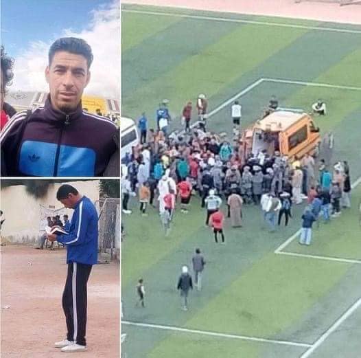 القصة الكاملة لرحيل سامي سعيد لاعب نادي مطروح فى أرض الملعب .. ليست الحادثة الأولي