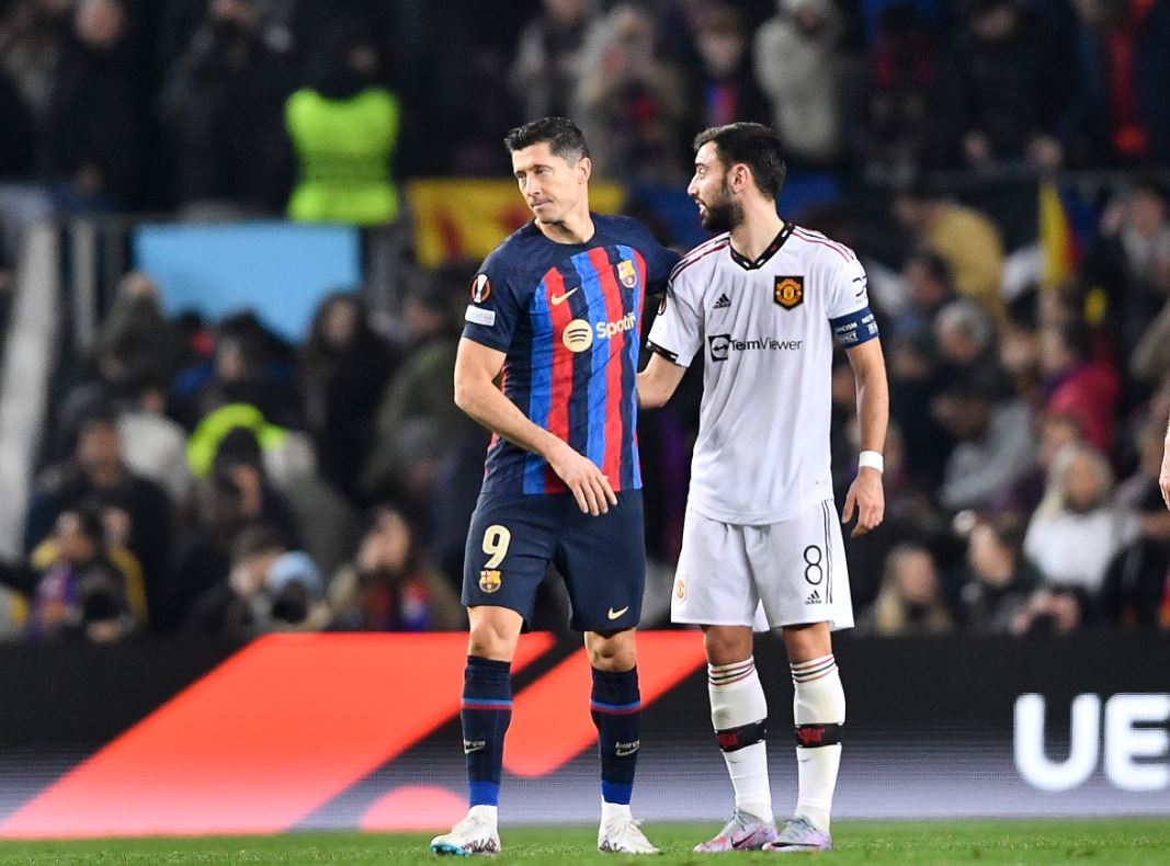 6 لاعبين..تعرف علي غيابات مباراة مانشستر يونايتد وبرشلونة في الدوري الأوروبي