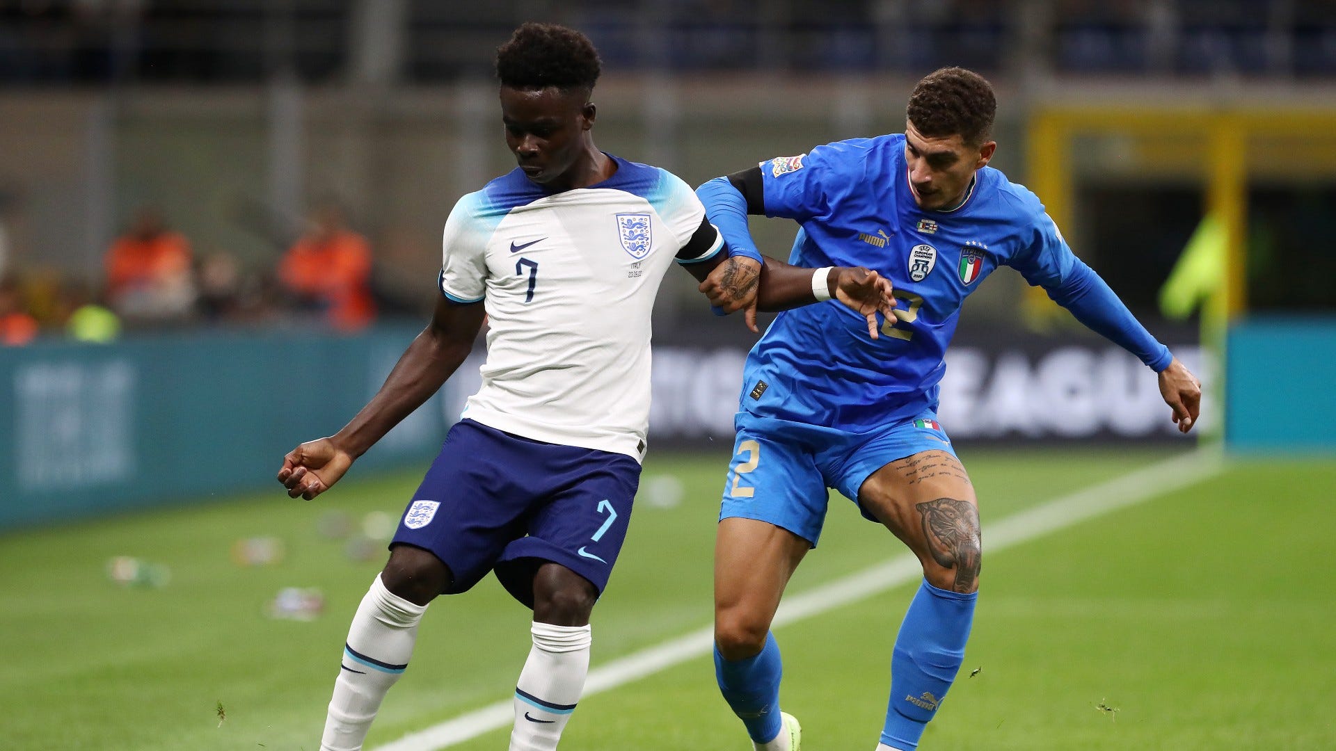 القنوات الناقلة لمباراة إيطاليا وإنجلترا اليوم في تصفيات يورو 2024