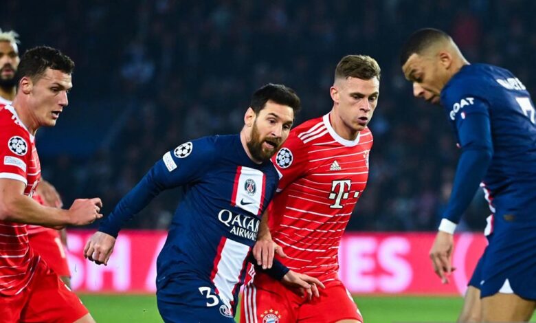 مجانا بدون تشفير..القنوات المفتوحة الناقلة لمباراة باريس سان جيرمان وبايرن ميونيخ في دوري ابطال اوروبا