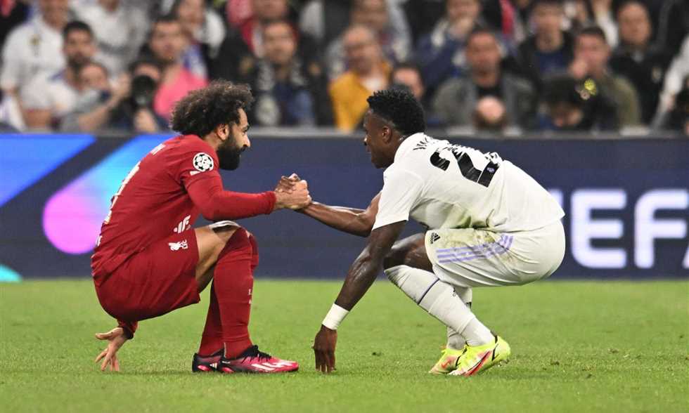 فينيسيوس جونيور يتفوق على محمد صلاح