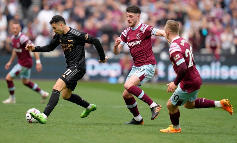 أرسنال يسقط بفخ التعادل أمام وست هام ويقدم هدية جديدة لمانشستر سيتي