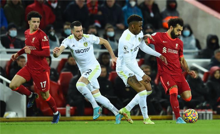 بالترددات..القنوات المفتوحة الناقلة لمباراة ليفربول وليدز يونايتد في الدوري الإنجليزي