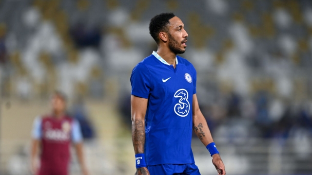 أوباميانج لاعب برشلونة