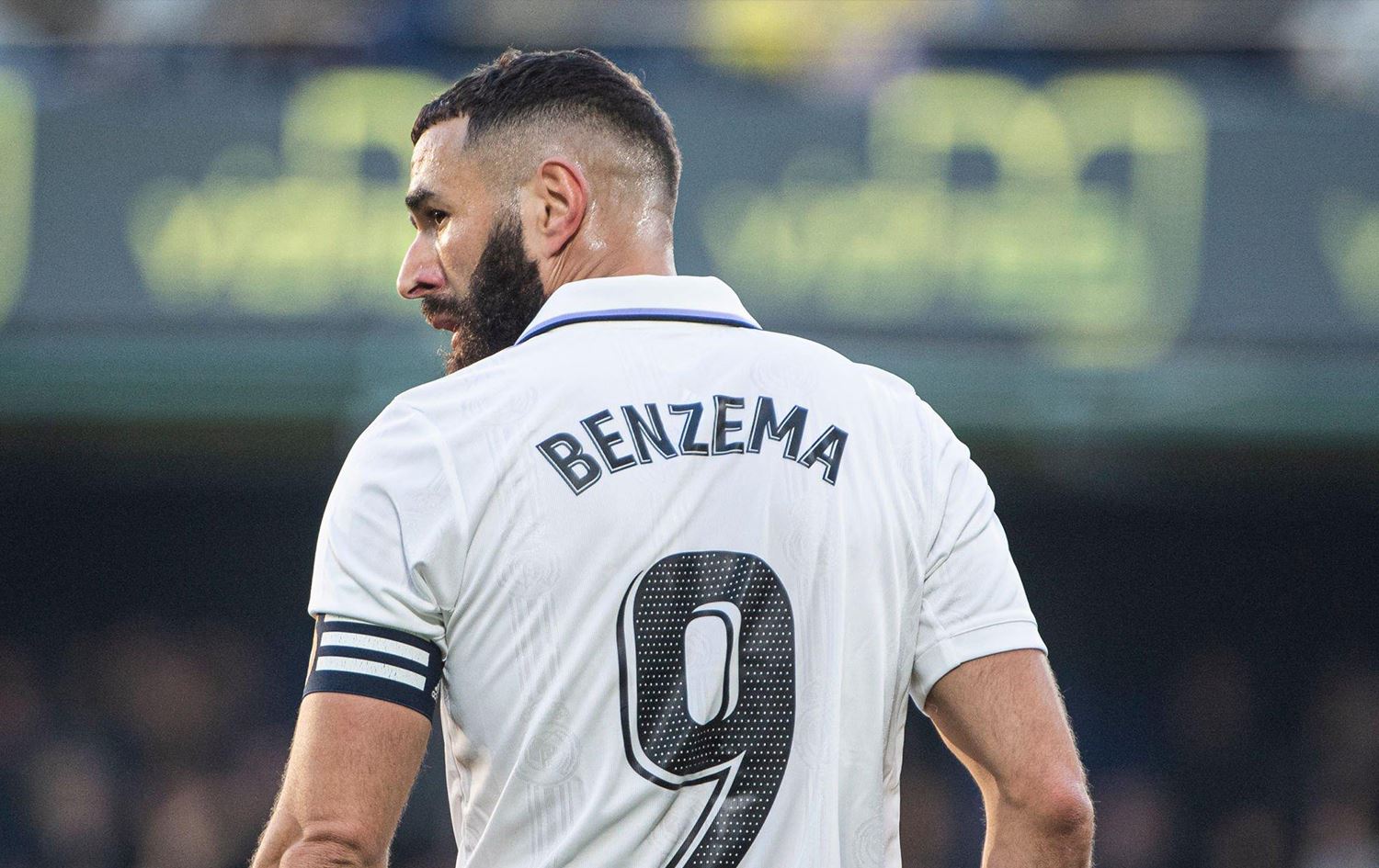 كريم بنزيما مهاجم فريق ريال مدريد