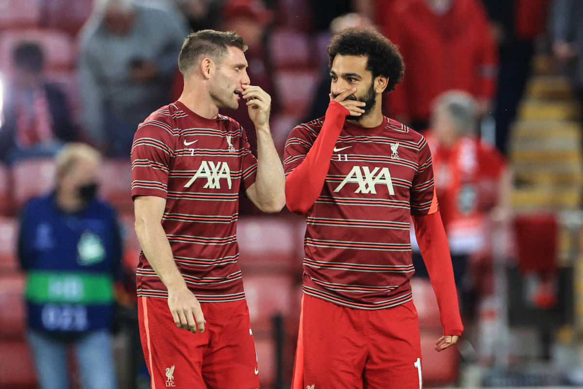 محمد صلاح مع ميلنر