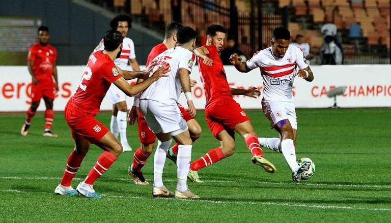 حقيقة مفاوضات الزمالك لضم مهاجم شباب بلوزداد الجزائري
