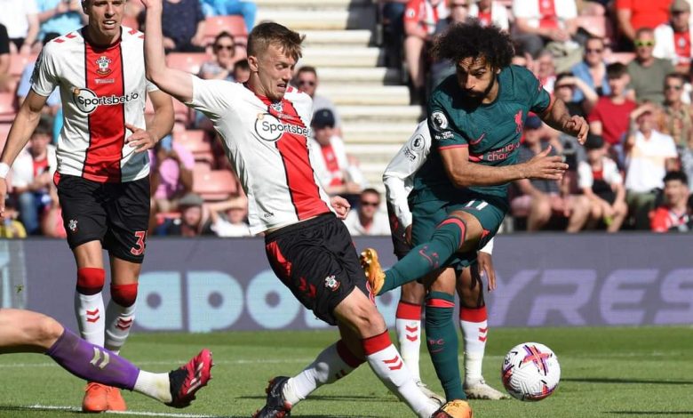 ليفربول يختتم موسمه بتعادل مثير أمام ساوثهامبتون بالمباراة الأخيرة بالدوري الإنجليزي