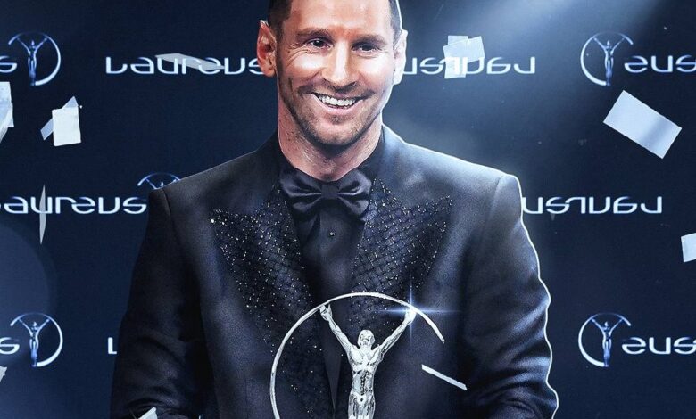 رسميا..ميسي يفوز بجائزة أفضل رياضي في عام 2023