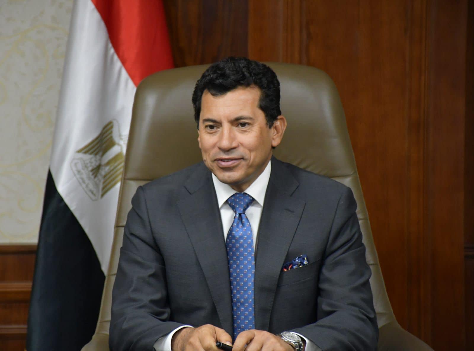 اشرف صبحي وزير الشباب والرياضة