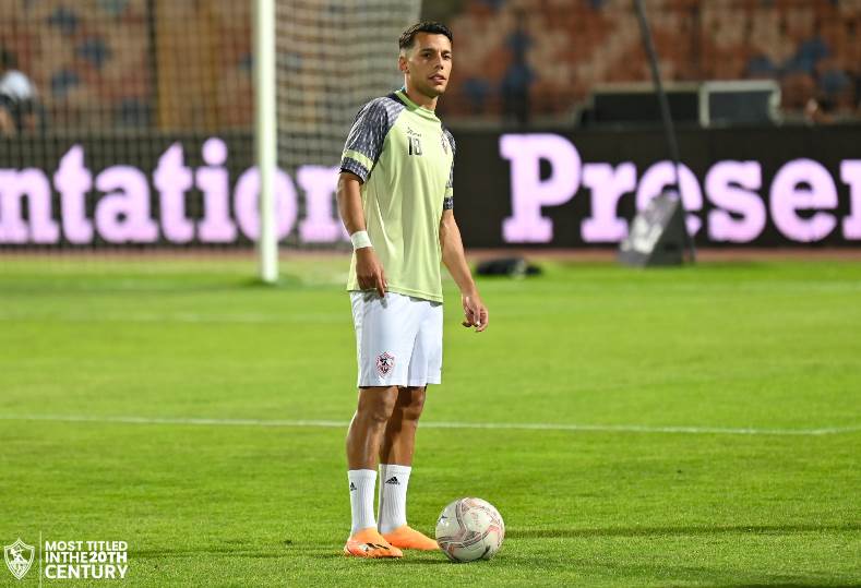 أحمد بلحاج لاعب الزمالك