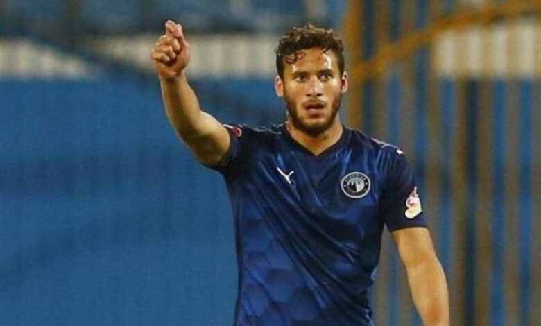 تسريب صورة لرمضان صبحي بقميص نادي الزمالك