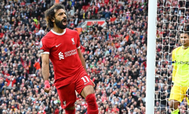 بعد هدفه أمام وست هام..رقما قياسيا جديدا لمحمد صلاح بالدوري الإنجليزي