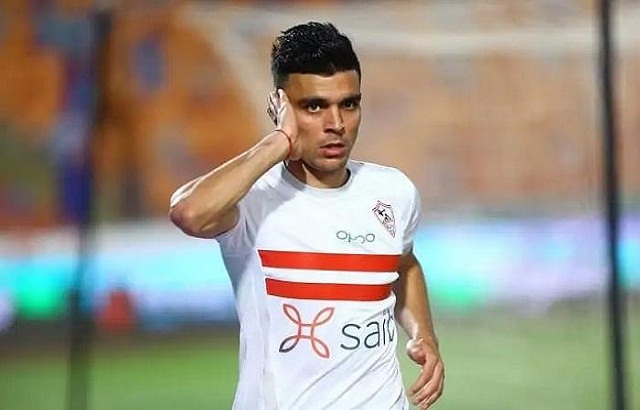 اشرف بن شرقي لاعب نادي الزمالك
