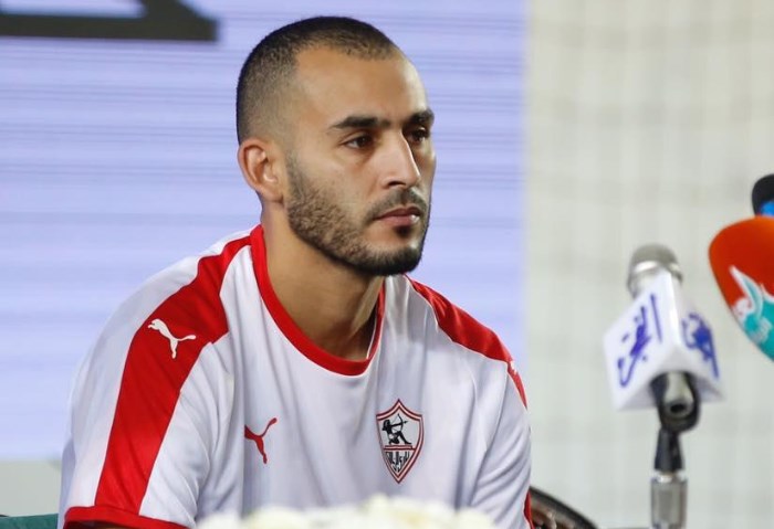 خالد بوطيب لاعب نادي الزمالك