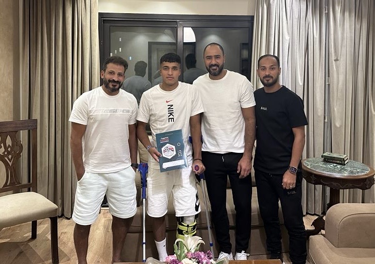 عمر سيد معوض لاعب النادي الاهلي