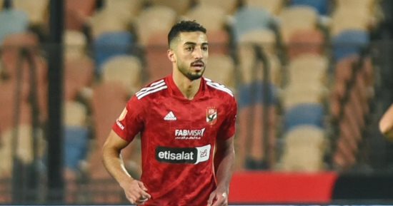 محمد عبدالمنعم لاعب النادي الأهلي