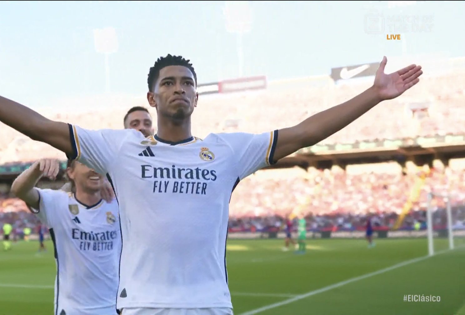 أهداف مباراة برشلونة وريال مدريد (2-1) اليوم في الدوري الاسباني