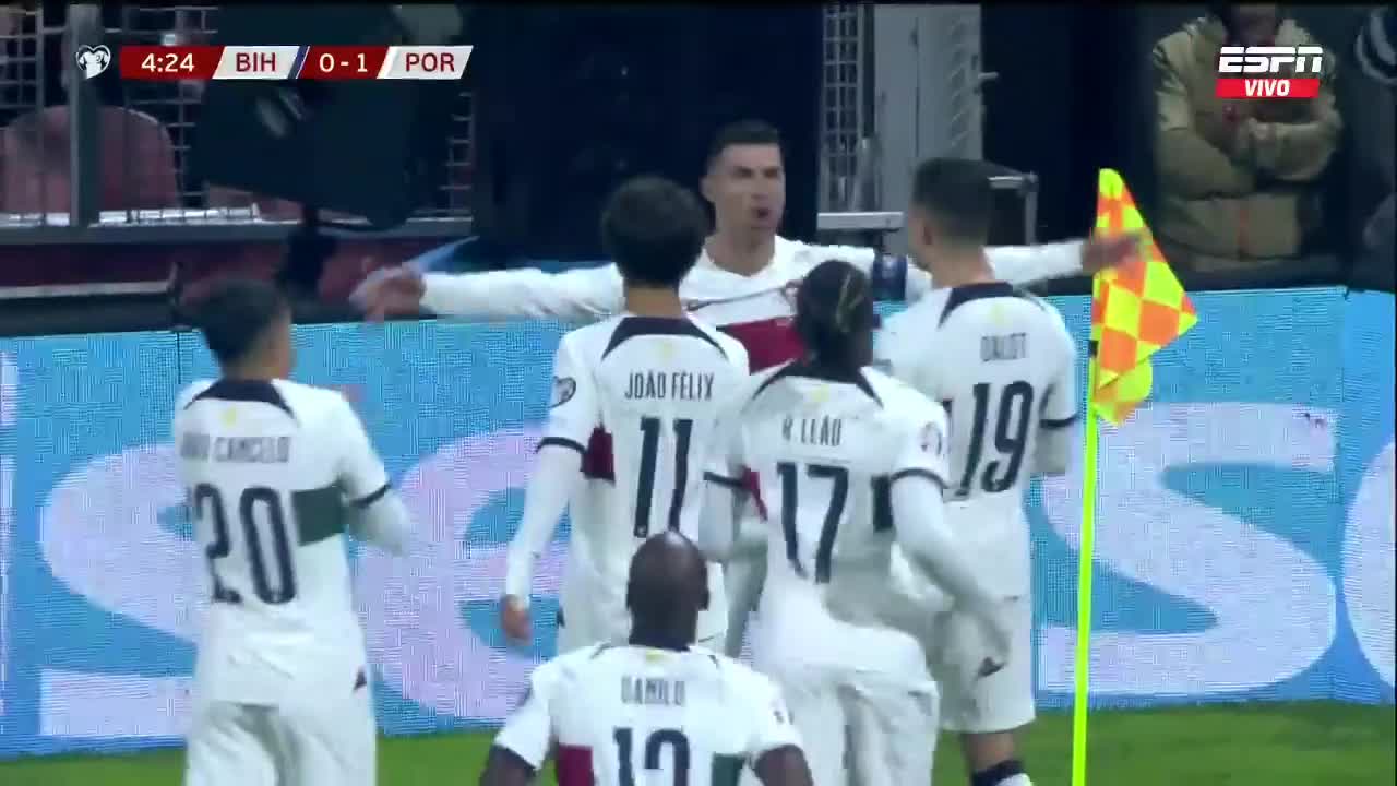 أهداف مباراة البرتغال والبوسنة والهرسك اليوم في تصفيات اليورو