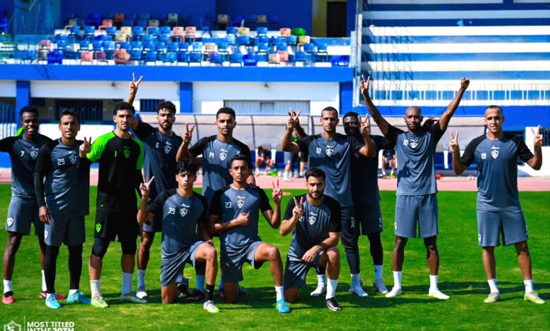 تفاصيل مران الزمالك الختامي قبل مواجهة أبو سليم الليبي