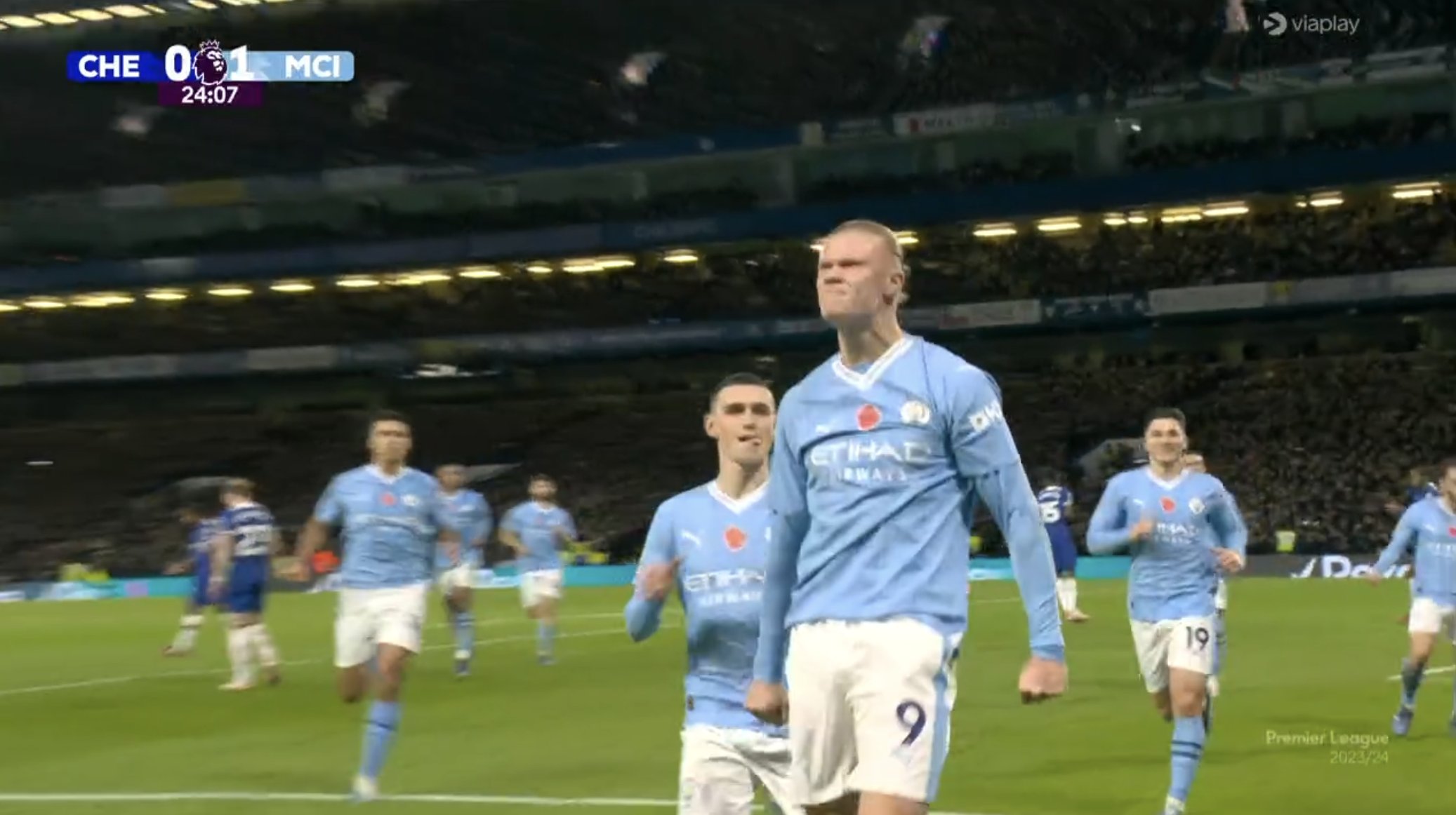 أهداف مانشستر سيتي وتشيلسي اليوم في الدوري الانجليزي