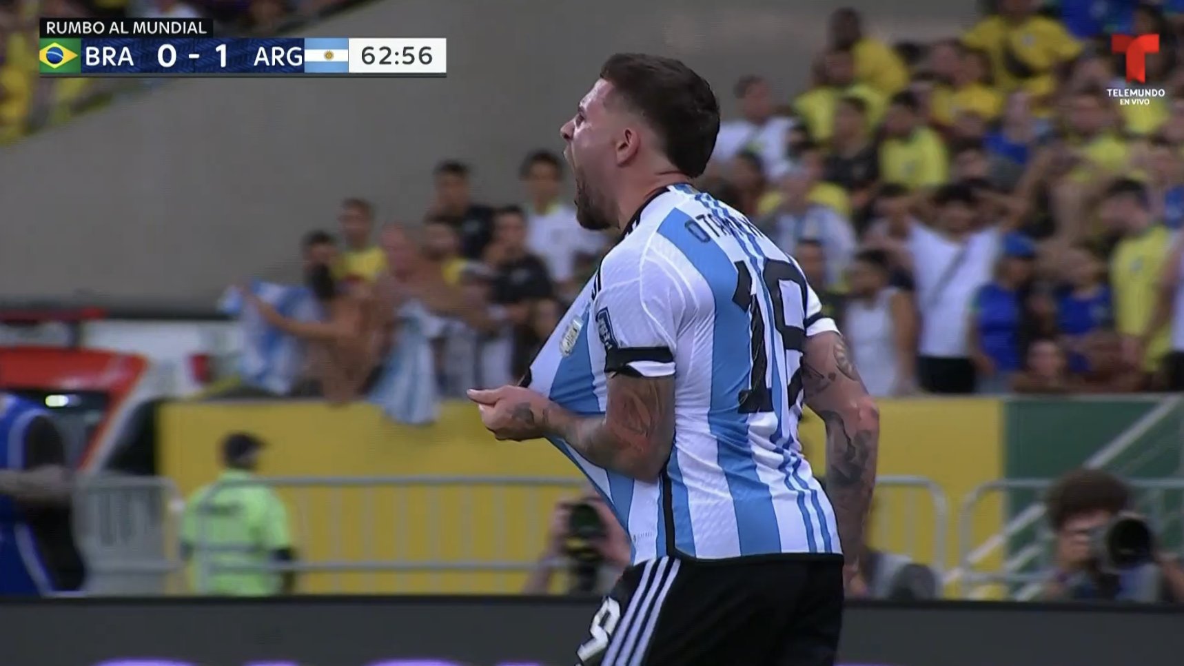 أهداف مباراة الأرجنتين والبرازيل (1-0) اليوم في التصفيات
