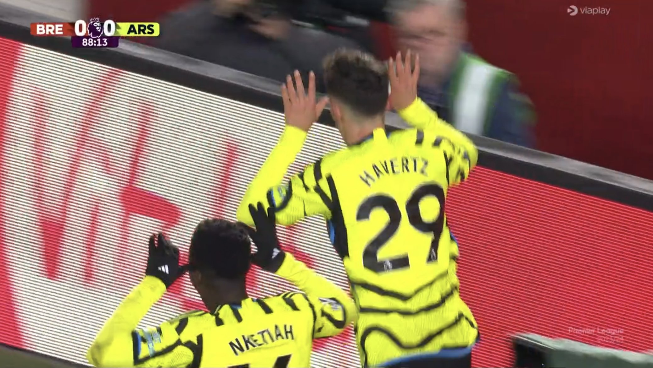 أهداف مباراة ارسنال وبرينتفورد (1-0) اليوم فى الدوري الانجليزي