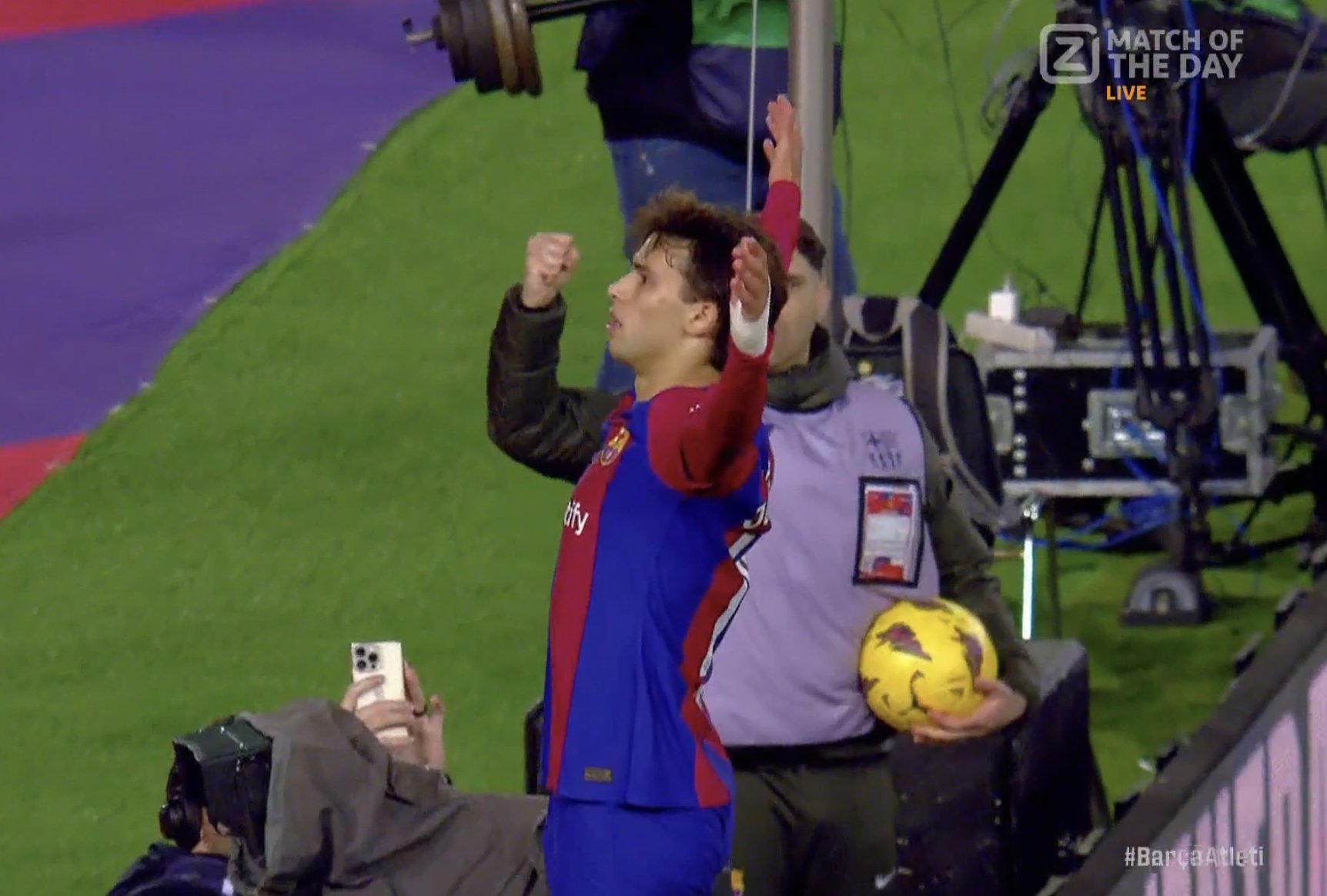 أهداف مباراة برشلونة وأتلتيكو مدريد اليوم في الدوري الاسباني