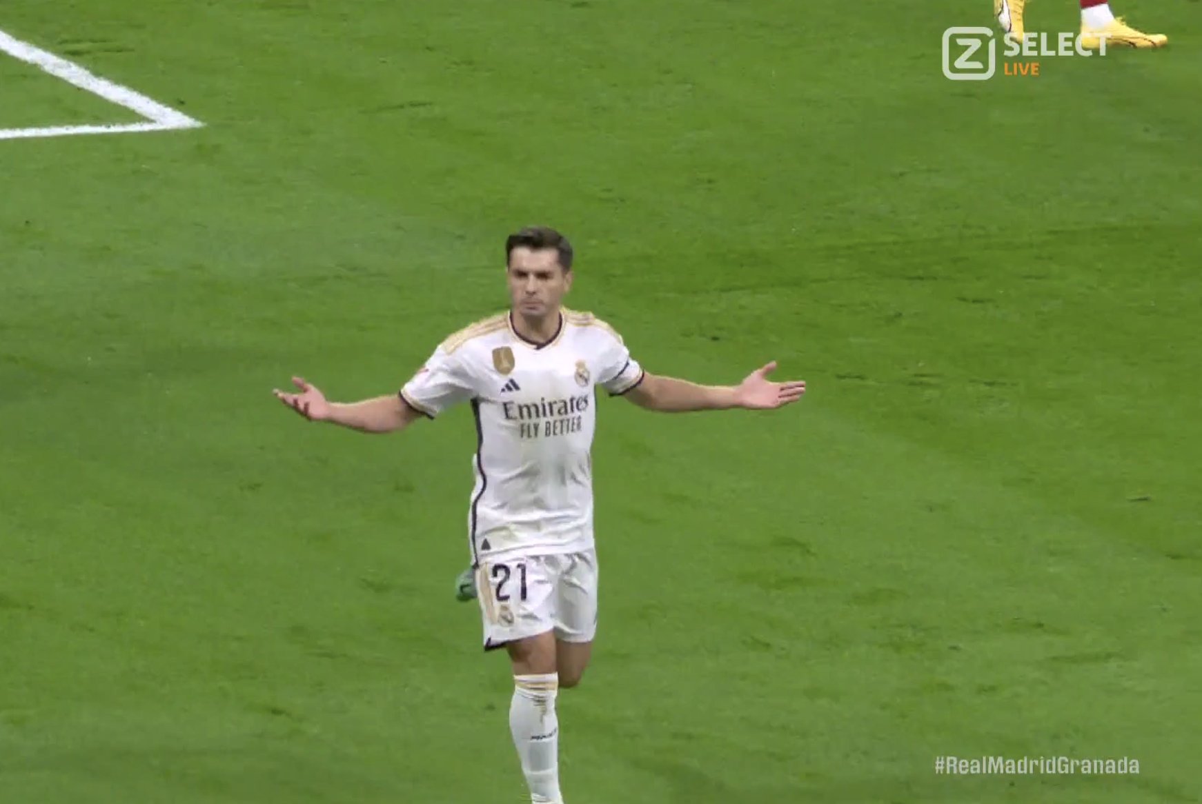 أهداف مباراة ريال مدريد وغرناطه اليوم في الدوري الاسباني